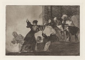 Disparate pobre (Poor Folly), joka tunnetaan myös nimellä Two Heads Are Better Than One, sarjasta Los disparates (Los proverbios) tekijältä Francisco de Goya