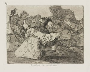 Charlatan show-bisnes. (Sarlataanit tekijältä Francisco de Goya