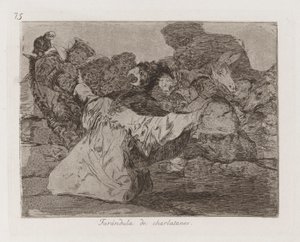 Charlatans show-bisnes tekijältä Francisco de Goya
