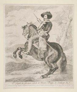 Gaspar de Guzman, kreivi Olivaresin herttua tekijältä Francisco de Goya