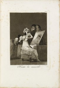 Kuolemaan asti, 1799-1799 tekijältä Francisco de Goya