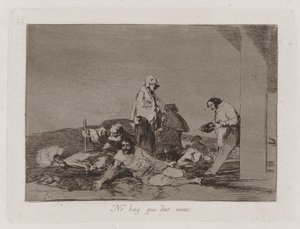 Ääniä ei tarvitse antaa (It tekijältä Francisco de Goya