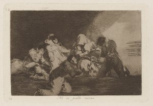 No es pot mirar (One Canfinnish tekijältä Francisco de Goya