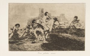 Levy 24 julkaisusta The Disasters of War Los Desastres de la Guerra: He..., 1810, julkaistu 1863. tekijältä Francisco de Goya