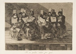 Levy 35 julkaisusta The Disasters of War Los Desastres de La Guerra: One C..., 1810, julkaistu 1863. tekijältä Francisco de Goya