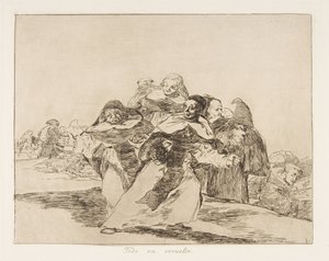 Levy 42 julkaisusta The Disasters of War Los Desastres de la Guerra: Every..., 1810, julkaistu 1863. tekijältä Francisco de Goya