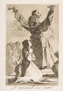 Levy 52 Los Caprichosista: Mitä räätäli voi tehdä! Mitä räätäli osaa!, 1799. tekijältä Francisco de Goya