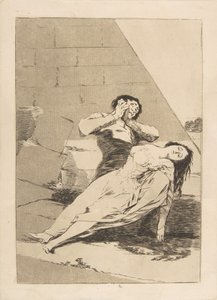 Levy 9 Los Caprichosista: Tantalus Tantalus., 1799 tekijältä Francisco de Goya