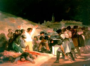 3. toukokuuta 1808 ammuskelut, 1814 tekijältä Francisco de Goya
