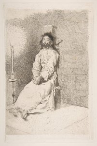 Garroted mies Garroted mies, 1778-80. tekijältä Francisco de Goya