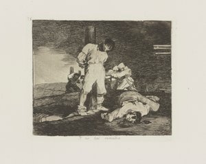 Y no hai korjaus. (Ja siellä tekijältä Francisco de Goya