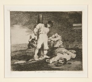 Y no hai [sic] remedio (Ja siellä tekijältä Francisco de Goya