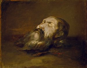Pyhän pää mestattiin tekijältä Francisco Herrera the Elder
