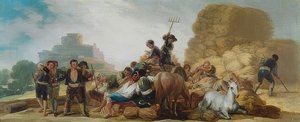 La Era o El Verano (Puimalattia tai Kesä). 1786 tekijältä Francisco de Goya