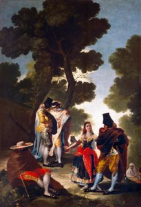 Maja ja Gallants tekijältä Francisco de Goya