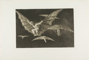 A Way of Flying, kirjasta Disparates, julkaistu levynä 13 Los Proverbiosissa (Sananlaskut) tekijältä Francisco Jose de Goya y Lucientes