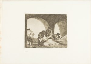 Bitter to be Present, levy 13 The Disasters of Warista tekijältä Francisco Jose de Goya y Lucientes