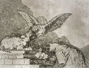 Kissan pantomiimi, The Disasters of Warin levy 73 tekijältä Francisco Jose de Goya y Lucientes