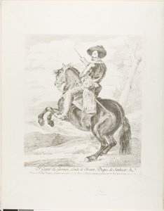 Gaspar de Guzman, kreivi Olivaresin herttua tekijältä Francisco Jose de Goya y Lucientes