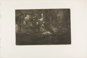 Jumala luo ne ja ne liittyvät yhteen, levy 18 Los Proverbiosista tekijältä Francisco Jose de Goya y Lucientes