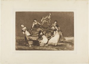 Raskaampi kuin Dead Donkey, levy 1 Los Proverbiosista tekijältä Francisco Jose de Goya y Lucientes