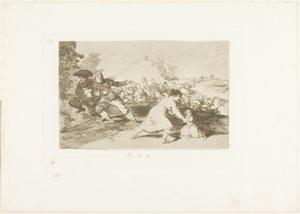 Näin sen, levy 44 The Disasters of Warista tekijältä Francisco Jose de Goya y Lucientes