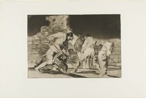 Se on hämmästyttävää - ja meidät on luonut Jumala, levy kuusi Los Proverbiosista tekijältä Francisco Jose de Goya y Lucientes