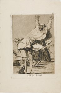 On aika, levy 80 Los Caprichosista tekijältä Francisco Jose de Goya y Lucientes