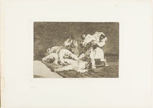 Se on sama, levy 21 The Disasters of Warista tekijältä Francisco Jose de Goya y Lucientes
