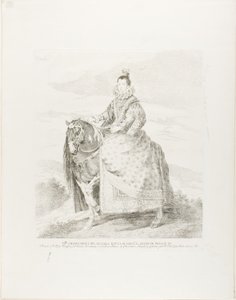 Itävallan Margaret tekijältä Francisco Jose de Goya y Lucientes