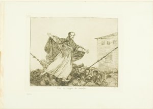 Katkeutukoon johto, levy 77 The Disasters of Warista tekijältä Francisco Jose de Goya y Lucientes
