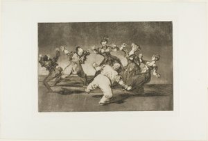 Merry Folly, Disparates, julkaistu levynä 12 Los Proverbiosissa tekijältä Francisco Jose de Goya y Lucientes