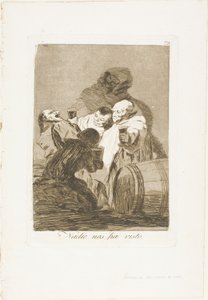 Kukaan ei ole nähnyt meitä, levy 79 Los Caprichosista tekijältä Francisco Jose de Goya y Lucientes