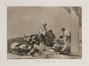 No hay que dar voces (Turha itkeä) tekijältä Francisco Jose de Goya y Lucientes