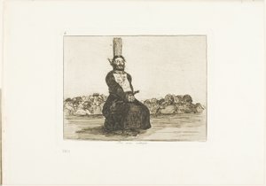 Veitsen takia levy 34 The Disasters of Warista tekijältä Francisco Jose de Goya y Lucientes