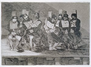 Ei voi sanoa miksi, "The Disasters of War" levy 35 tekijältä Francisco Jose de Goya y Lucientes