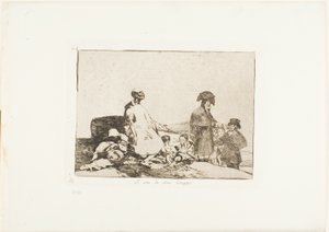 Ehkä ne ovat toista rotua, Disasters of Warin levy 61 tekijältä Francisco Jose de Goya y Lucientes