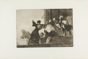 Huono Folly, yksitoista levy Los Proverbiosista tekijältä Francisco Jose de Goya y Lucientes