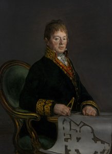 Don Juan Antonio Cuervon muotokuva, 1819