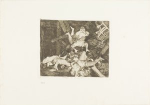 Ravages of War, levy 30 julkaisusta The Disasters of War tekijältä Francisco Jose de Goya y Lucientes