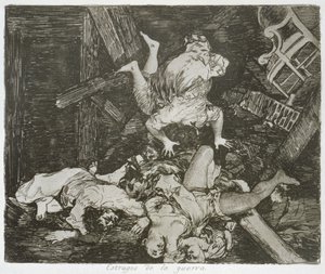 Ravages of war, The Disasters of Warin levy 30 tekijältä Francisco Jose de Goya y Lucientes