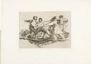 Oikein tai väärin, levy kaksi The Disasters of Warista tekijältä Francisco Jose de Goya y Lucientes