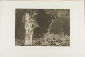 Soldiers Frightened by a Phantom, Disparates, julkaistiin levynä 2 Los Proverbiosissa tekijältä Francisco Jose de Goya y Lucientes