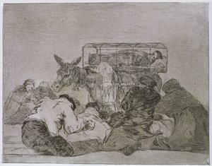 Outoa omistautumista!, The Disasters of Warin levy 66 tekijältä Francisco Jose de Goya y Lucientes