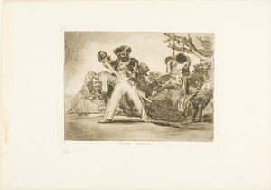 Se on rankkaa!, levy 31 teoksesta Sodan katastrofit. tekijältä Francisco Jose de Goya y Lucientes