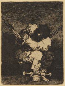 Pieni vanki (Delteil XIV, nro 31; Harris 26) tekijältä Francisco Jose de Goya y Lucientes