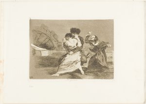 He eivät pidä siitä, levy yhdeksän, Sodan katastrofit -teoksesta tekijältä Francisco Jose de Goya y Lucientes