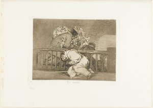 Näin se tapahtui, levy 47 julkaisusta The Disasters of War tekijältä Francisco Jose de Goya y Lucientes