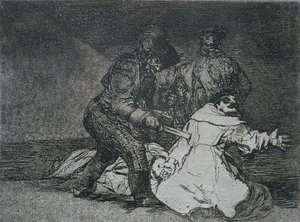 Tämä on huono, The Disasters of Warin levy 46 tekijältä Francisco Jose de Goya y Lucientes