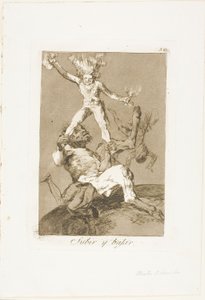 To Rise and to Fall, levy 56 Los Caprichosista tekijältä Francisco Jose de Goya y Lucientes